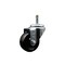 Service Caster 3'' Hard Rubber Wheel Swivel 7/16'' Grip Ring Stem Caster SCC-GR20S314-HRS-716138 - alternate 1
